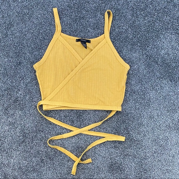 Forever 21 Tops - Forever 21 Wrap Crop Top